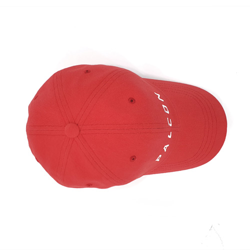 Palcon font cotton ball cap_RED