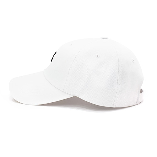 Palcon logo cotton ball cap_WHITE