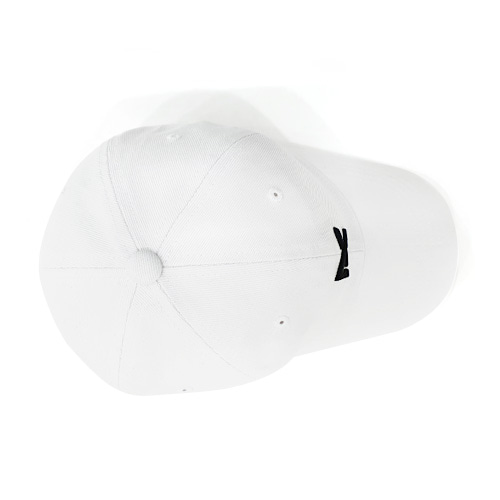 Palcon logo cotton ball cap_WHITE