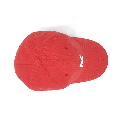 Palcon logo cotton ball cap_RED